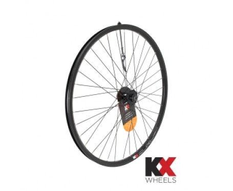 KX MTB 27.5" 650B Front Doublewall Quick Release Bolt On Disc Wheel Black 